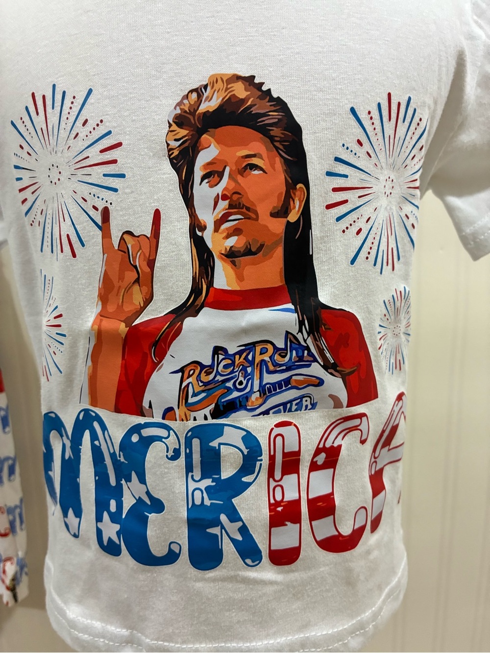 Merica Rocks!  Joe Dirt kids play set outfit 6-12 months neutral boy or girl eee